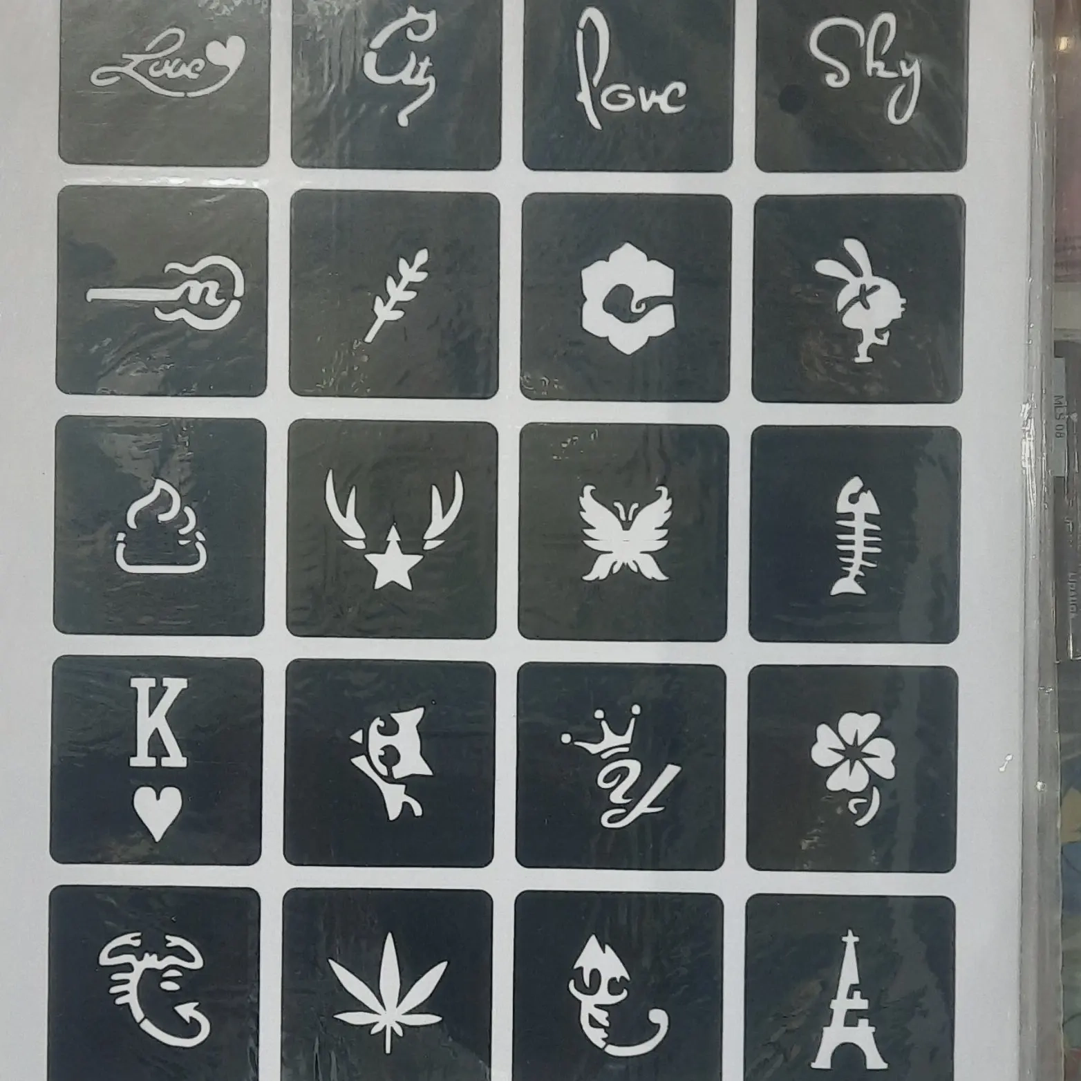 طرح شابلون حنا